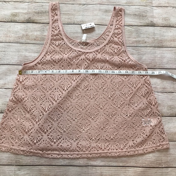 🌻 2 for $10 NWT Aeropostale Mesh Crop Tank Size L - Picture 7 of 7